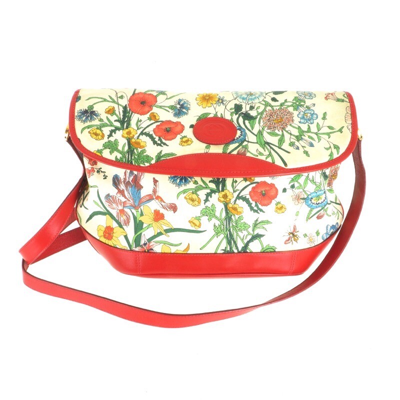 vintage gucci floral bag